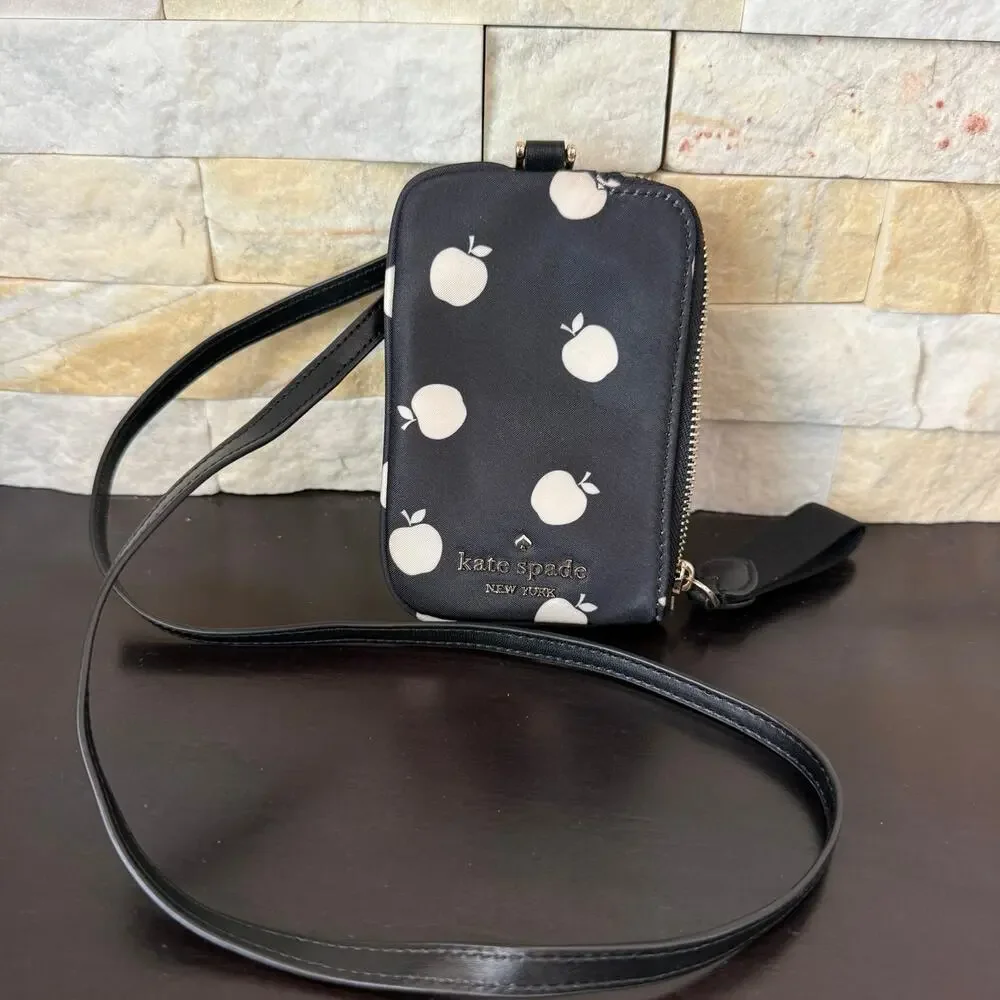 Bundle‼️Kate Spade Chelsea Card Case Lanyard K8260 & K9283 Black